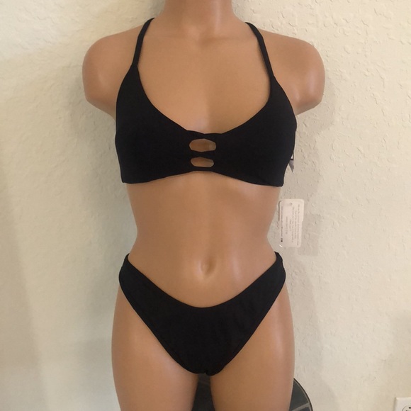 L*Space Flynn Bikini Set Whiplash Bottom NWT DD Large - Picture 5 of 11
